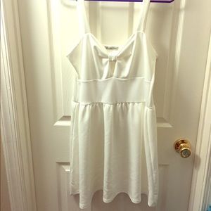 White sun dress