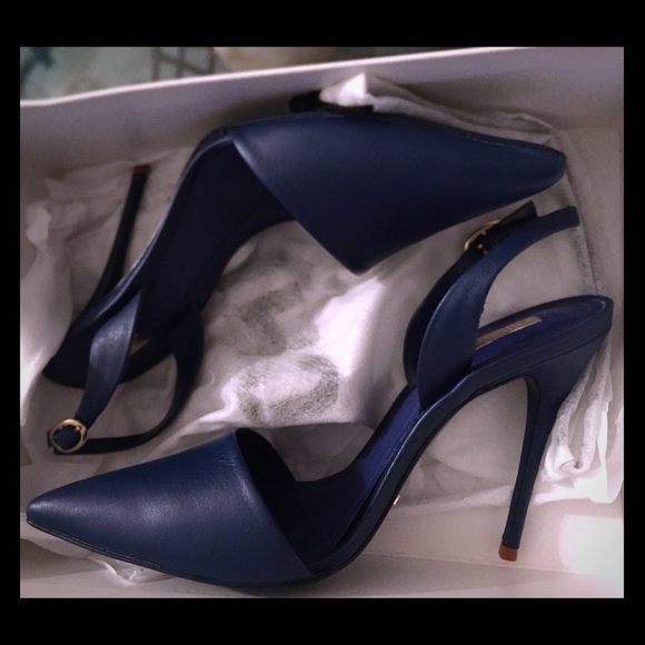 Olympian Blue SCHUTZ heels