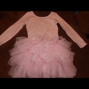 Dance leotard bundle with tutu kids size xs/m