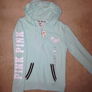 NWT VS PINK MINT SWEATSHIRT