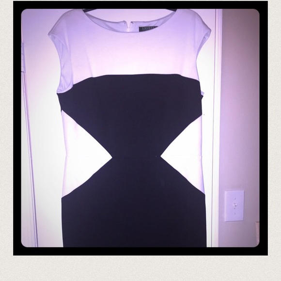Ralph Lauren Winter Sheath Dress Color Block 💋