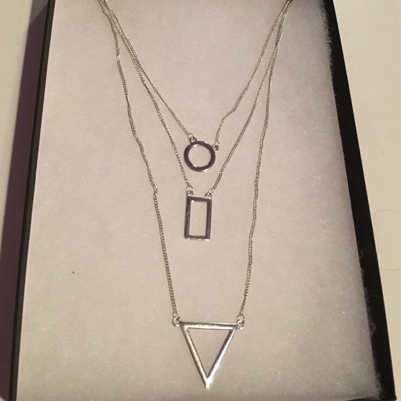 Three-layer necklace