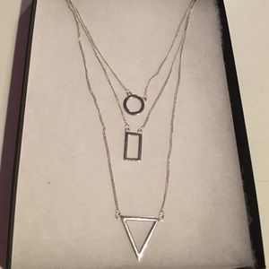 Three-layer necklace