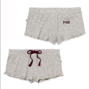 Victoria's Secret PINK sleep ruffle shorts