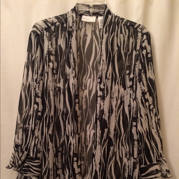 SOLD-Alfred Dunner Overlay Jacket Sz 18