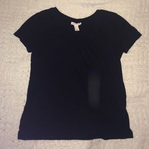 Black Forever 21 V-neck