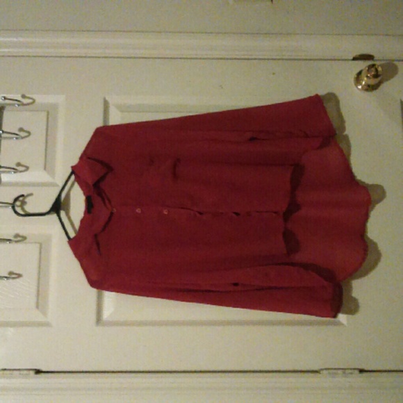 Minco High low long sleeve shirt