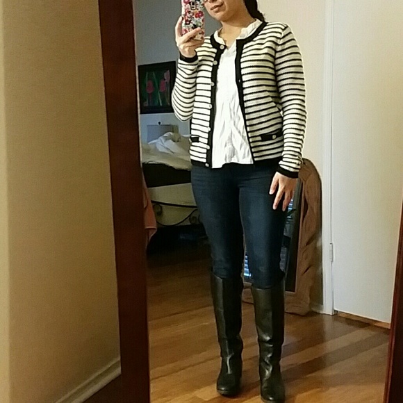 Forever21 stripped cardigan