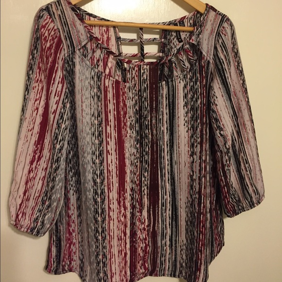 Fun multi-colored top
