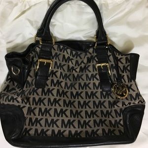 Authentic Michael Kors Logo Satchel