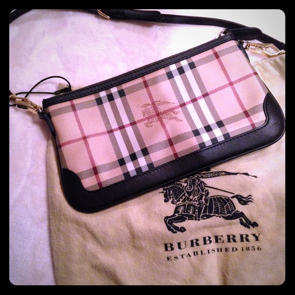 Burberry Handbags - MINT CONDITION Authentic Cross Body Check Burberry