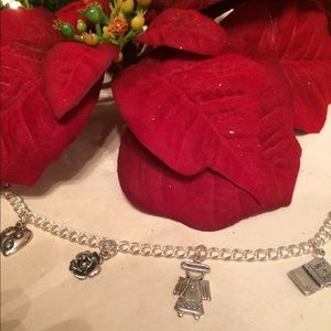 7" Sterling Silver Charm Bracelet