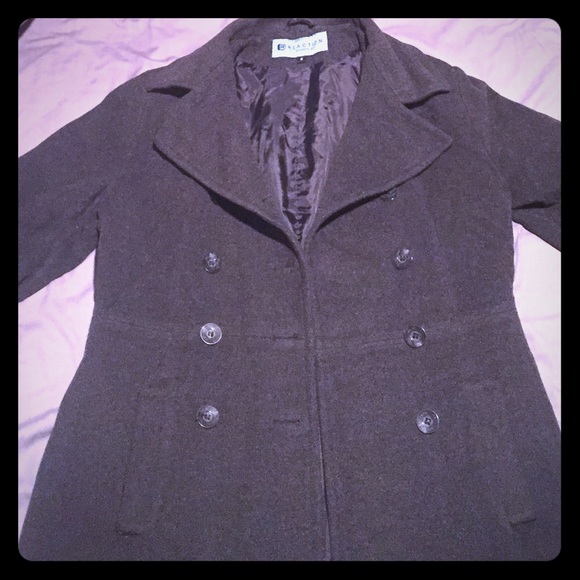 Used Kenneth Cole dark grey peacoat!