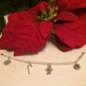 7" Sterling Silver Charm Bracelet