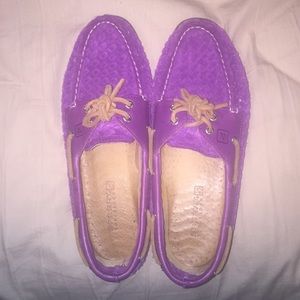 Purple sperrys