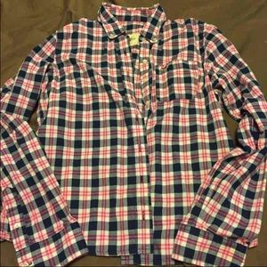 Hollister Plaid Cotton Shirt!