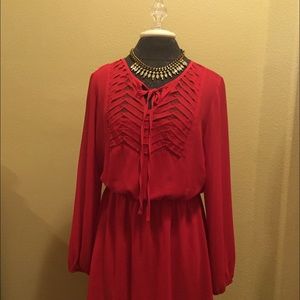 Red Holiday Dress