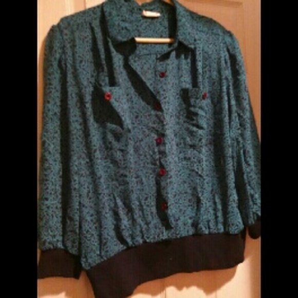 Rockabilly Style Top - Picture 1 of 1