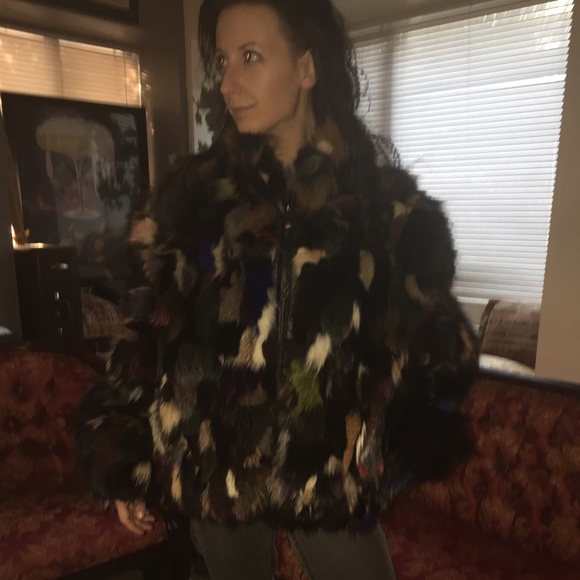 Walter DAVOUCCI Fur Mid length Jacket 💋🕶👠💍👜👝 - Picture 2 of 4