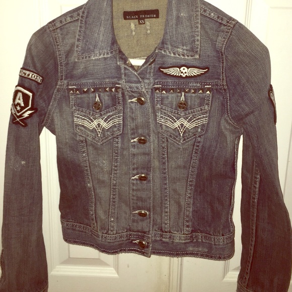 Affliction Black Premium Jean Jacket/Exclusive