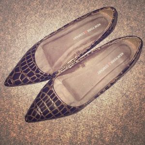New York & Company flats; only worn once