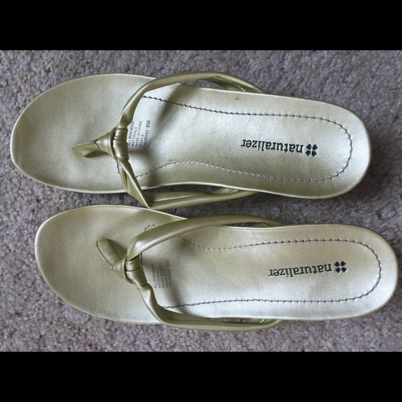 Green sandals