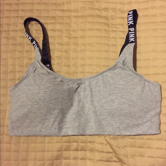 Vs pink strappy bra