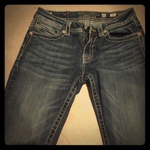 Dark wash miss me jeans