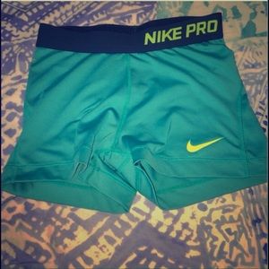 Turquoise Nike pros