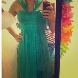 Brand new seafoam bcbg dress
