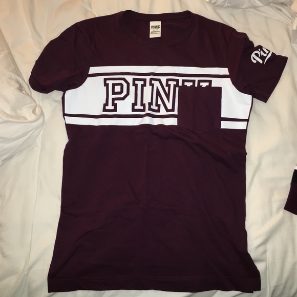 PINK Victoria's Secret Tops - PINK Campus Tee
