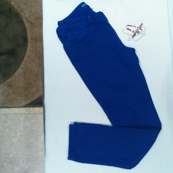 Banana Republic Denim - Banana Republic Cobalt Blue Skinny Jeans