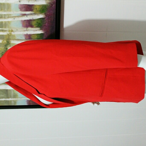 NEW The Limited red blazer size M - Picture 3 of 4