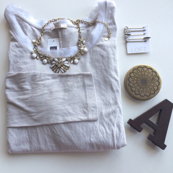 GAP Tops - NWT Soft Long Sleeved Grey Tee by GAP