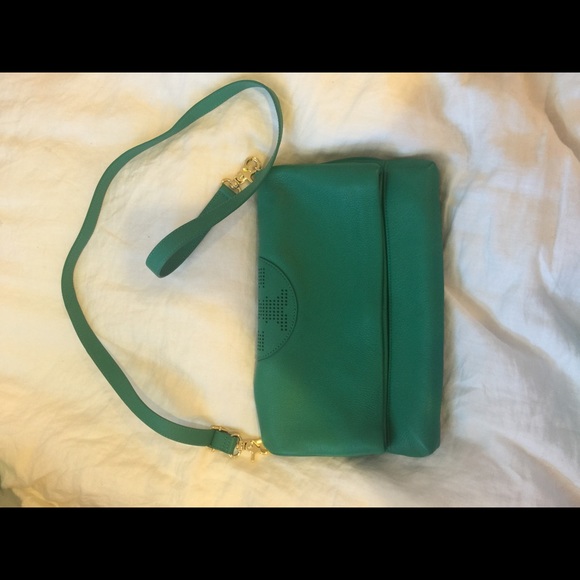 Tory Burch fold over bag