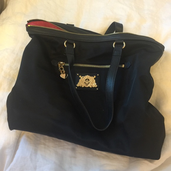 Black Juicy Couture tote bag