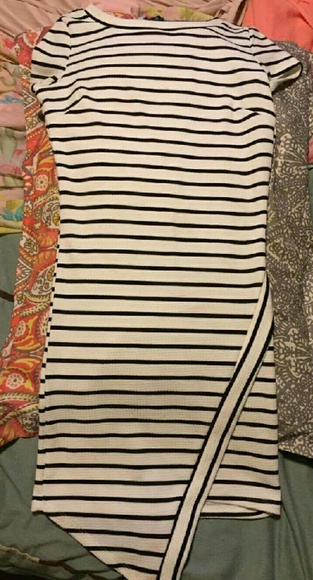 Black and white dress
