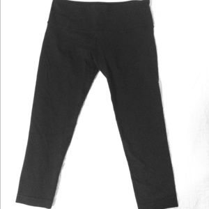 Lululemon Black Crop Leggings