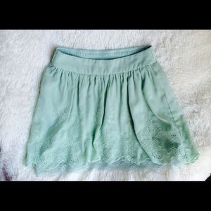 ❌SOLD❌ Mint Green Skater Skirt