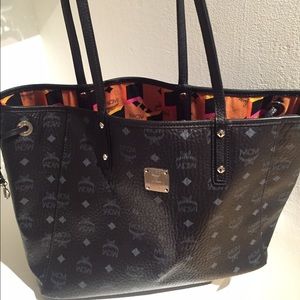 Black MCM shoulder bag