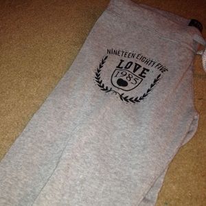 Cropped Capri sweats