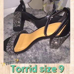 ❌sold❌ TORRID rhinestone heels