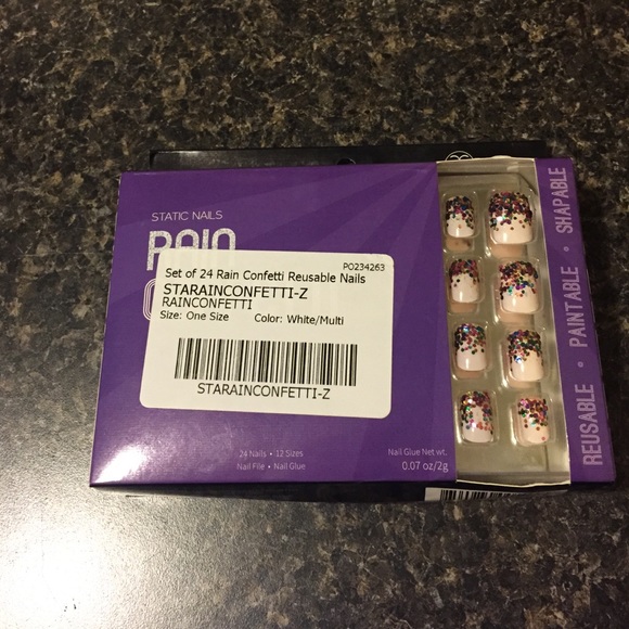 New! Static Nails Brand Hi-Quality Manicure Set