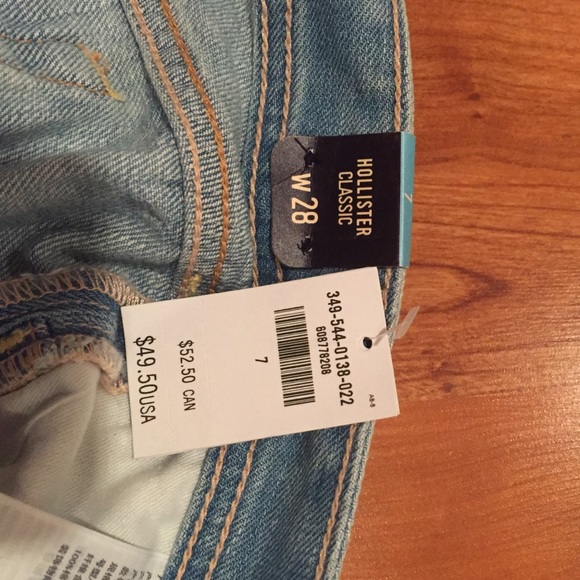 Beaded Hollister Jean Shorts - Picture 4 of 4