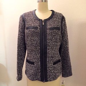 🌟NWT✨HOLIDAY SALE💫WOOL BLEND JACKET W/ZIPPER