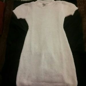 Beautiful Pink Sweater Dress