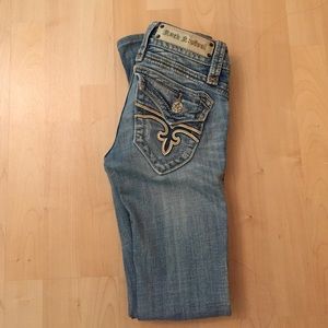 Size 23 light wash Rock Revivals