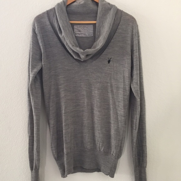 All Saints Tops - All Saints Cowl Neck Pullover Sweater Shirt