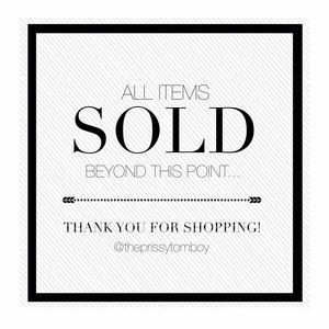 Thank you for shopping my closet!