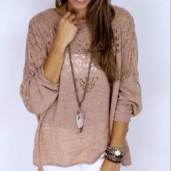 Free People Ballet Pointelle Knit